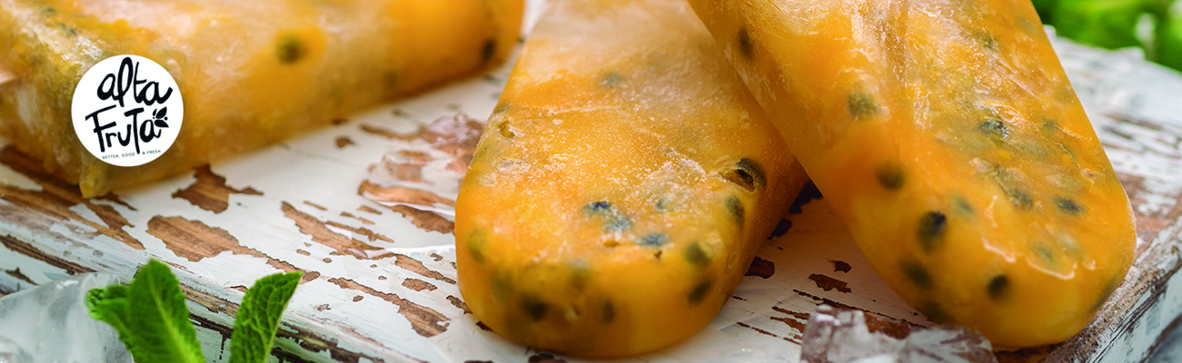 Maracuyá en los helados