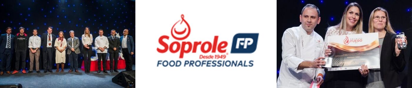 Soprole Food Professionals participó en la entrega de Premios Fuego 2019 en la novena versión de Espacio Food & Service