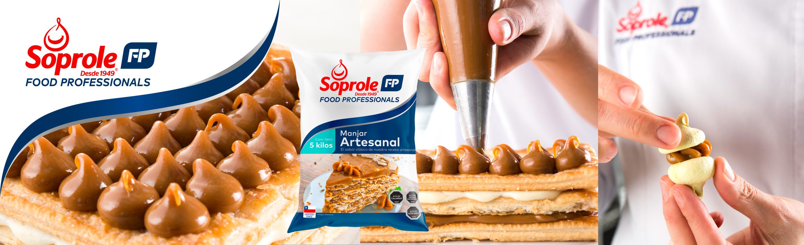 Soprole Food Professionals presenta su Manjar Artesanal