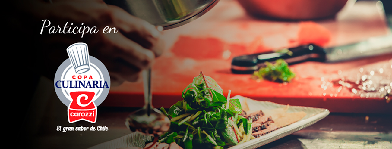 Copa Culinaria Carozzi para Emprendedores Gastronómicos