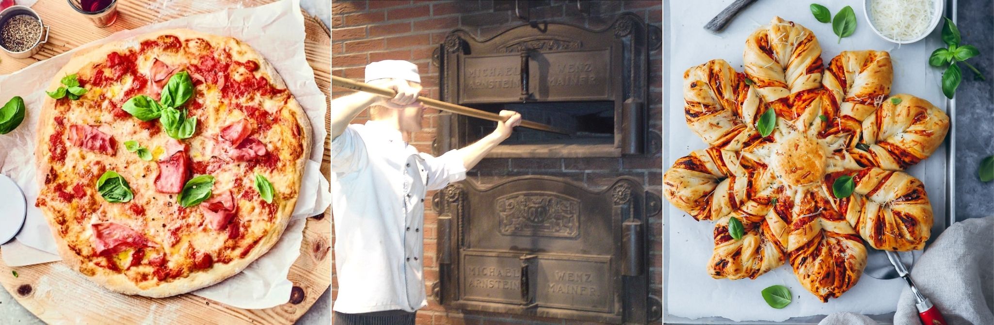 Pizzas en la Panadería y Pastelería