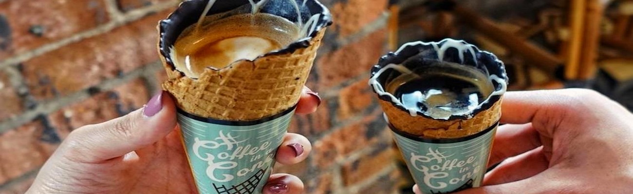 Nuevas Maneras de Beber Café: Espresso en Cono de Helado
