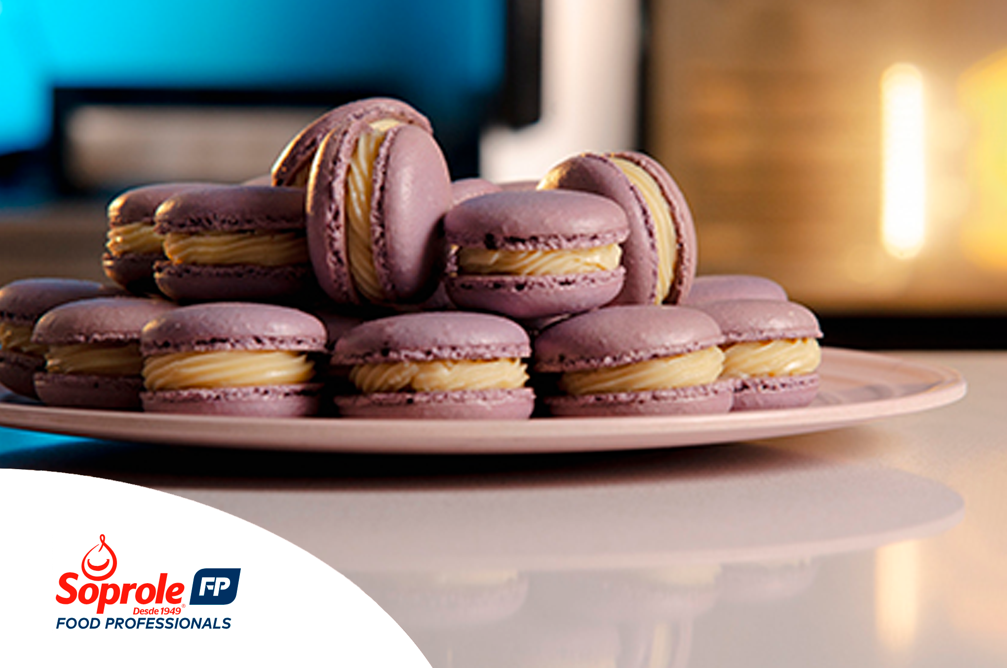 Macarons de Frutos Rojos