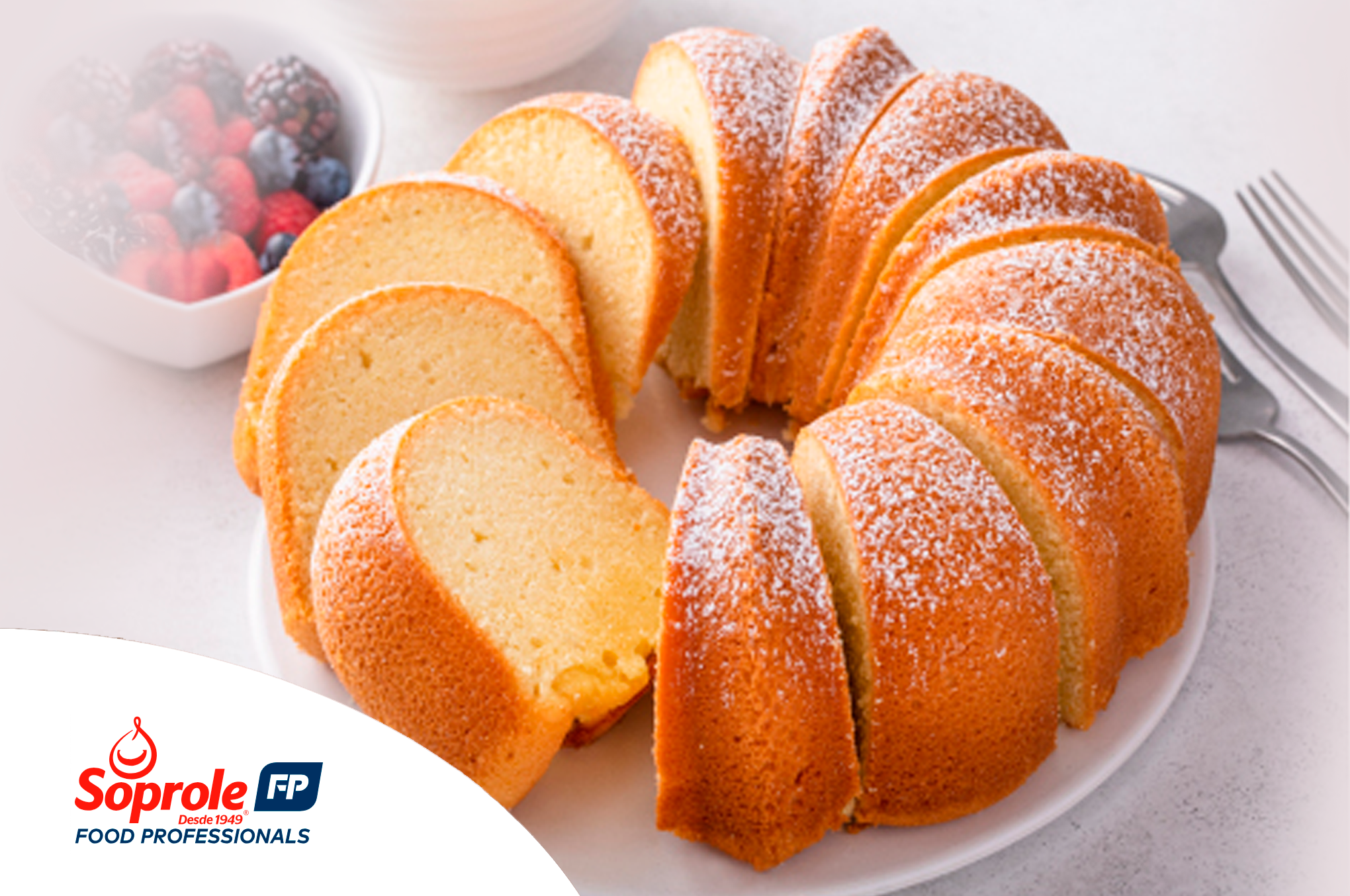 Queque de vainilla y limón