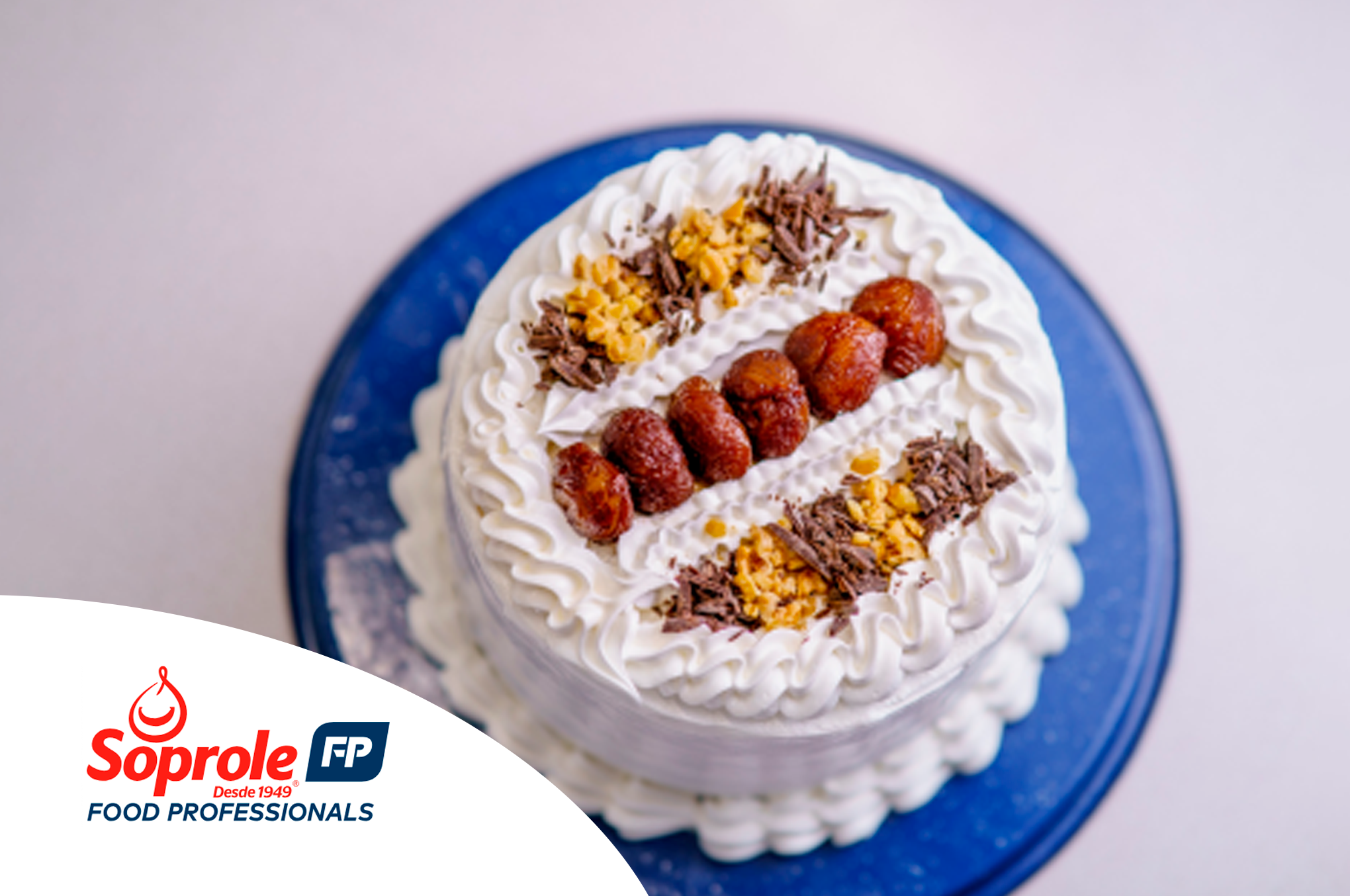 Torta Turrón Nuez Castañas